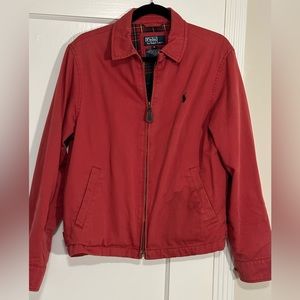 Polo Ralph Lauren Vintage Red Jacket Size Small